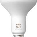 Philips Hue Smart 85W BR30 LED Bulb- White and Color Ambiance Color-Changing Light- 1 Pack- 1200LM- E26 - Indoor - Control with Hue App- Works with Alexa, Google Assistant and Apple Homekit
