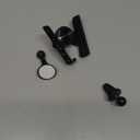 1 PC Bling Car Mobile Phone Holder, Personalized Rhinestone Design Elastic Adjustable Fully Automatic Opening Closing Air Conditioning Outlet Navigation Holder, for Most Car Models (Black)