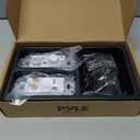 Pyle Bluetooth Receiver Wall Mount - In-Wall Audio Control Receiver w/ Dual USB Charging Port, 3.5mm AUX Input for Sound Systems - For Home Theater Entertainment - Includes DC Power Adaptor - PWPBT67