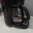 BLACK+DECKER 12-Cup Digital Coffee Maker, Programmable, Washable Basket Filter, Sneak-A-Cup, Auto Brew, Water Window, Keep Hot Plate, Black