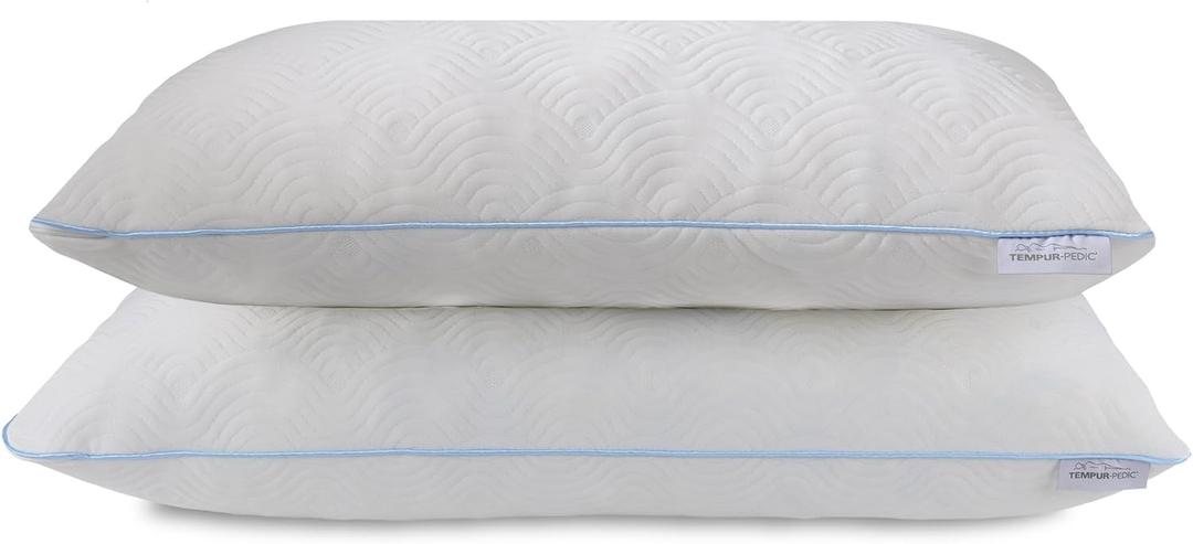 Tempur-Pedic TEMPUR-Cloud Adjustable Pillow, Queen - 2-Pack