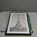 Upsimples 12x18 Picture Frame, Display Pictures 11x17 with Mat or 12 x 18 Without, Wall Hanging Poster Frames, Black, 1 Pack