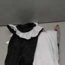 Art the Clown Costume Clown Jumpsuit Men Women Outfit Black White Bodysuit Full Set Halloween Costume With Mask Size S