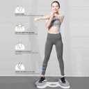 KYTO Waist Twister Disc Core Trainer Board with Digital Counter, Ab Workout Equipment with 360 Rotation, Non-Slip Foot Massage Design for Home, Office Fitness