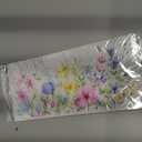 8 Pcs Rub on Transfers for Crafts Sunflower Rub on Stickers Cup Wraps, Transfer Stickers for Glass Cups, Daisy Patterns Colorful Waterproof Flower Wraps for 16oz Glass Cups DIY Crafts