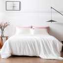 THXSILK 100% Mulberry Silk Filled Duvet Insert Comforter, Grade 7A Natural Mulberry Silk Filled Duvet, Pure Cotton Shell(White), King Size 102in x 91in/260cm x 230cm, Weight 5.29lb/2.4kg, Winter, King(102in x 91in)