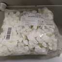 Auihiay 64 Pcs Hydrangea Artificial Flowers Bulk, Silk White Hydrangea Heads with Stems