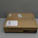 SUPERJARE Nightstand with Charging Station, Bed Side Table with Adjustable Fabric Drawer, Night Stand for Bedroom, 3-Tier Storage End Table, for Living Room, Rustic Brown and Black (M (11.8"D x 15.7"W x 23.4"H))