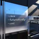 Acrylic Note Board Refrigerator Dry Erase Board Magnetic Clear 15x11 Includes 4 Dry Erase Markers