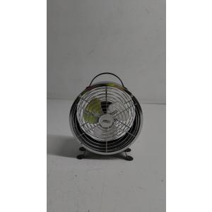 Cool-Works 6 Retro Drum Fan-Black