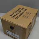 MAXvolador Vintage LED Edison Bulb 60W Equivalent 800LM, 6W ST58 LED Filament Light Bulb, Daylight White 5000K, E26 Base, Non-Dimmable, Pack of 12