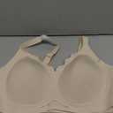 Vertvie Bras for Women Wireless Comfortable Push Up Bra Scalloped Seamless Full Coverage No Underwire Supportive T Shirt Bras,M