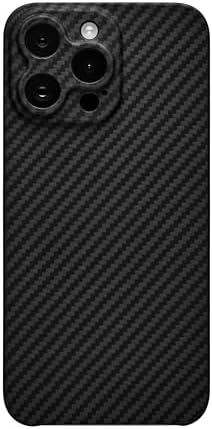 Latercase | iPhone 15 Pro Max Case | Classic | Durable Thin Phone Case | 0.6mm Aramid Fiber, Precision Laser-Cut, Full Camera Protection, Non-Slip Matte Finish | Compatible with iPhone 15 Pro Max