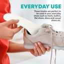 Comfwalk Shoe Filler Insert - Full Length Daily Latex Foam Shoe Inserts, Shoe Insoles for Shoes That are Too Big, 3 Pairs (EU 37, US Women 7 Men 4)