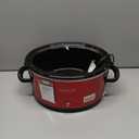Crock-Pot 6-Quart Cook & Carry Oval Manual Portable Slow Cooker, Red - SCCPVL600-R
