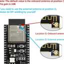 ESP32 S3 N16R8 DevKitC-1 Module, for ESP32 S3 Development Boards with WiFi, Bluetooth 5.0 for Arduino, USB C with Antenna + IPEX (2 PCS)