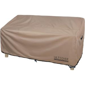 ULTCOVER Waterproof Outdoor Deep Seat Sofa Bench Cover 90W x 40D x 35H inch Patio Furniture Couch Cover