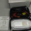 Jump Starter with Air Compressor, 5000A Peak Car Battery Jump Starter(9.0 Gas/8.0L Diesel), 160PSI 12V Jump Box Car Battery Jumper Starter Portable with Smart Jumper Cables, LED Lights, LCD Display (Red)