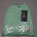 FKEEP Women's Tennis Golf Shirt Long Sleeved Top Sport Activewear V-Neck Workout Athletic (Green, S)