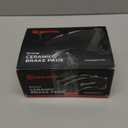 Brembo P85133N Premium Ceramic Front Disc Brake Pad Set AUDI OE# 8R0698151AB