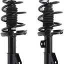 Strut Assembly Shocks for Chevy 172529, OCPTY Front Complete Struts Spring Fits 2010 for Buick Allure,2010-2015 for Buick LaCrosse FWD,2014 for Chevy Impala,2013-2014 for Chevy for Malibu Set of 2