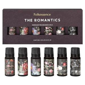 Folkulture Fragrance Oils for Diffuser | Set of 6 Essential Oils Set for Diffusers for Home | Diffuser Oil Scents (0.06 Fl Oz (Pack of 6))