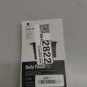 pack all Water-resistant Material Zipper Pouch, Mesh Zipper Bags for Storage, Travel, Office (Black, Large)