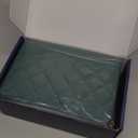 Velvet Travel Jewelry Box with Large Mirror, Double-Layer Jewelry Organizer Case for Women and Girls, Portable Storage Case with 6 Anti-Tarnish Bags Gift Ready for Her (Emerald Green)