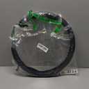 PU Artificial Leather Steering Wheel Cover Car Steering Wheel Protector 14.96" Black