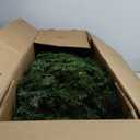 8ft Pre-lit Hinged Christmas Tree with Remote Control & 9 Lighting Modes