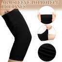 6 Pcs PICC Line Sleeve Cover PICC Line Shower Cover Fashionable Breathable Upper Arm Sleeves for Women Men (Multicolor,X-Large)