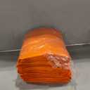 HolidayIdeas Outdoor Curtains for Patio Waterproof, 6 Panels - 54x95 Inches - Weatherproof Privacy Outsides Curtains for Cabana Porch Pergola, Sunlight & UV Blocking (Mecca Orange, Grommet Top)