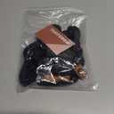 6ft Cotton Slip Lead Dog Leash for Small Dogs, 1/4" Lightweight Braided Puppy Training Leash, Super Soft Pet Leashes for S, Xs Breeds Black