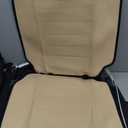 Silverado Seat Covers Fit for 2007-2026 Truck Chevy Chevrolet Silverado GMC Sierra Pickup 1500 2500HD 3500HD Crew Double Extended Cab Waterproof Leather Seat Covers (Full Set, Black)