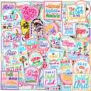 Hahafelt 72 Pcs Colorful Christian Embroidered Iron on Patches Motivational Bible Verse Religious Sew on Applique Patches for Hat Backpack Jacket Clothes DIY Accessories Decorations