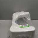 Squatty Potty Simple Curve Bathroom Toilet Stool 7" White
