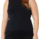 Amazon Essentials Women's Boucle Sweater Tank Top (Previously Daily Ritual) (Black)