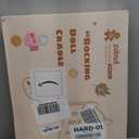 ROBUD Wooden Baby Doll Crib, Baby Doll Bed Toys, Fits Up to 18 Inch Doll Accessories