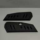 Hooke Road Bronco Ditch Light Brackets Dual A-Pillar Pod Light Mount for 2021-2025 Ford Bronco (1 Pair, Black)