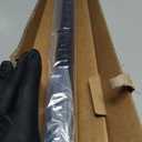 Ivilon Drapery Window Curtain Rod - End Cap Style Design 1 Inch Pole. 28 to 48 Inch Color Black