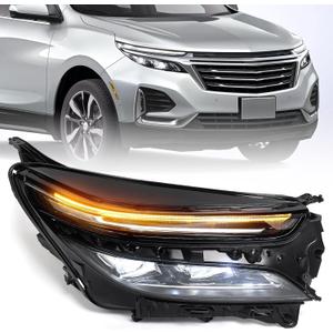 Headlight Compatible with Chevy Equinox 2022 2023 2024 Passenger