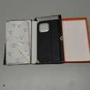 SHIELDON Case for iPhone 15 Pro Max 6.7", Genuine Leather Wallet Folio [Magnetic Closure] [RFID Blocking Card Slot] [Kickstand] Full Protection Case Compatible with iPhone 15 Pro Max 2023 - Black