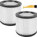 2 Pack 90398 HEPA Replacement Filter Compatible with Shop-Vac 90398, 903-98, 9039800, 903-98-00 Hangup Wet/Dry Vacuum Cleaner Spares Cartridge Filter