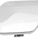KIMISS Chrome Front Tow Hook Cover for ML350 2012-2015, Front Bumper Towing Eye Cap, MB1029126, Trailer Hook Lid