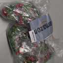 Joyhalo Christmas Garland with Lights Battery Operated - 5.6ft 20 LED Red Berry Lighted Christmas Garland, Christmas Decorations Prelit Garland Indoor Outdoor Fireplace, Stair, Railing, Mantle Decor (1 pack)