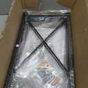 Giikin Countertop Shelf Organizer, 2 Tier Coffee Organizer for Desktop, Grey Counter Shelf Spice Rack for Kitchen (Grey, M)