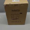 AnBaiMei 20-30 Gallon Aquarium Stand, Fish Tank Stand with Adjustable 3-Tier Storage Shelf, Heavy Duty Reptile Breeder Turtle Tank Terrarium Rack Table for Home Office, 30" L x 12" W x 32.2" H, White