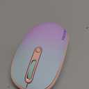 TECKNET Wireless Mouse, 2.4G Quiet Computer Mouse with USB Receiver, 4 Buttons Portable Cordless Mice for Chromebook, Laptop, PC, Mac, 800/1200/1600 DPI (Gradient Mint Green)