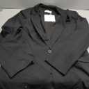 Cicy Bell Womens Casual Blazers Open Front Long Sleeve Work Office Suit Jackets Blazer XL