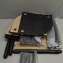 Furinno TURN-N-TUBE Corner Shelf, 5-Tier Corner Bookshelf, Open Storage Shelves, for Organization and Storage, Living Room, Home Office, Garage, Bedroom, Espresso (1-Pack)